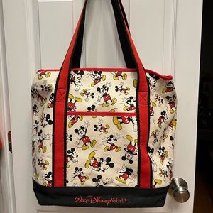 Collectible Disney Mickey Mouse Canvas Tote Bag